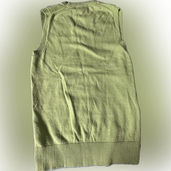 Le Tiger - Green argyle pattern vest - Picture 2 of 3